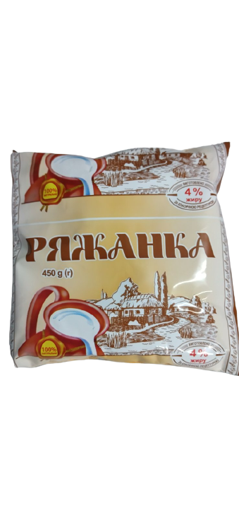 Ряжанка БАЛМОЛОКО 4%, 450 г